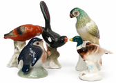 antique birds